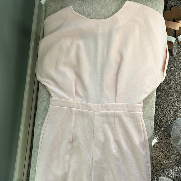 ASOS blush Midi dress US 4 - Picture 1 of 5